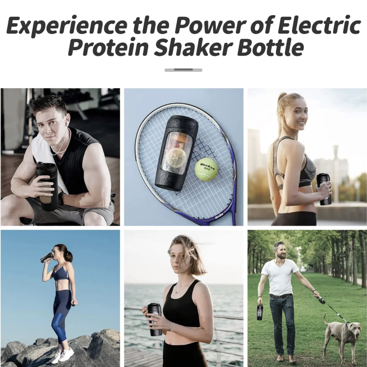 HealthyPros ™  Electric Protein Shaker